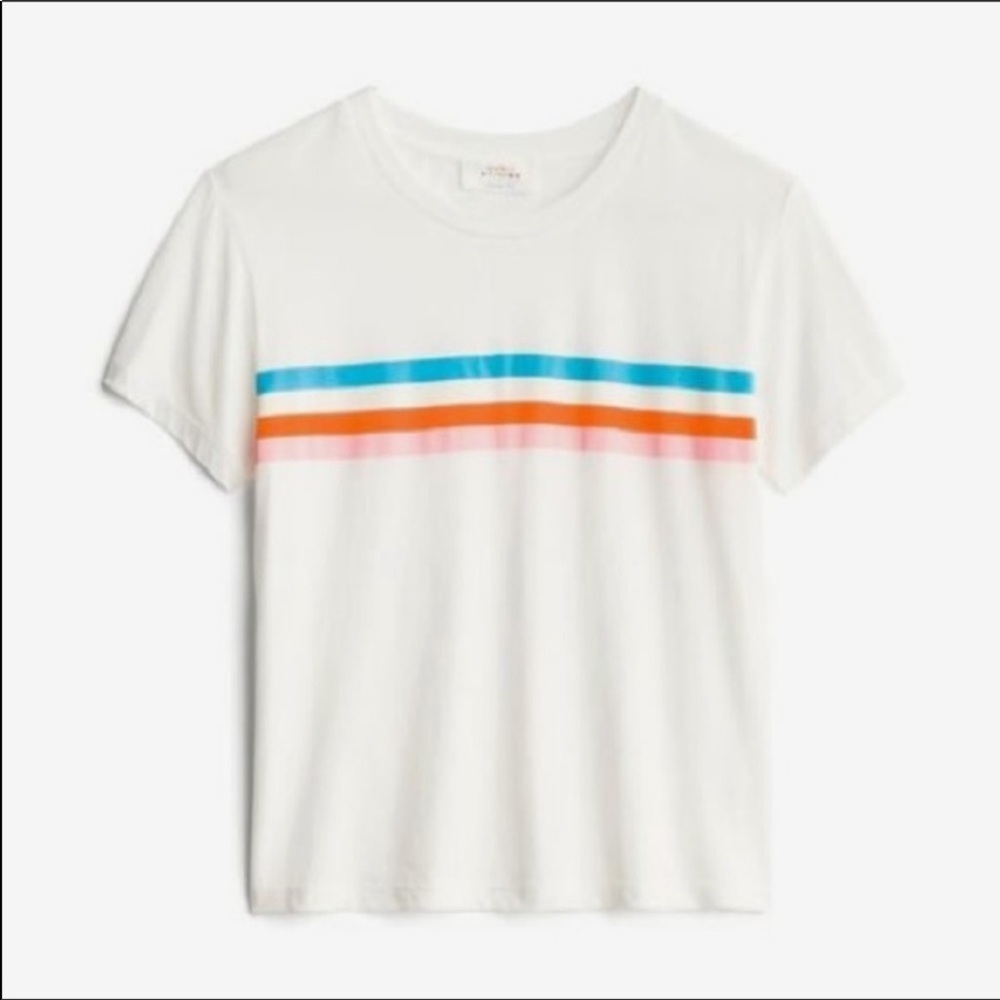 Stitch Fix l Katie Sturino Austen Graphic Knit Top, Small